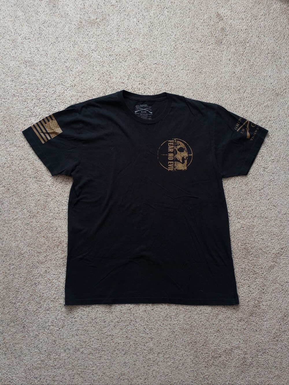 Grunt Style Fear No Evil Shirt XL